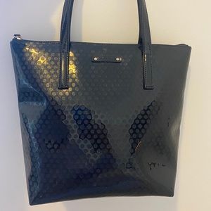 Kate Spade New York high gloss tote bag